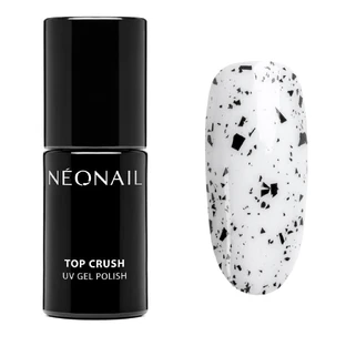 NeoNail Top Crush Black Gloss Top hybrid, 7,2 мл