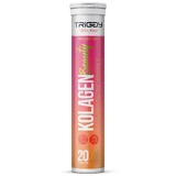 Triggy Collagen Beauty, aromă de multifructe, 20 comprimate efervescente