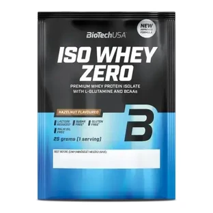 Протеиновый порошок с арахисом Iso Whey Zero, 25 г, BiotechUSA
