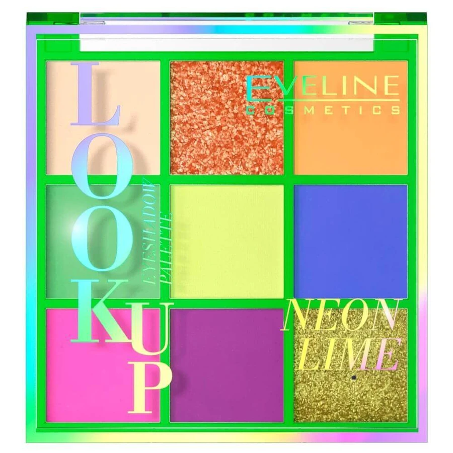 Eveline Cosmetics Look Up Palette з 9 тіней Neon Lime, 10,8 г: ціни та характеристики