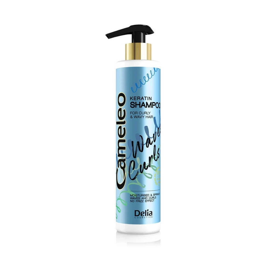 Шампунь Cameleo Waves and Curls с кератином для вьющихся и волнистых волос, 250 мл: цены и характеристики