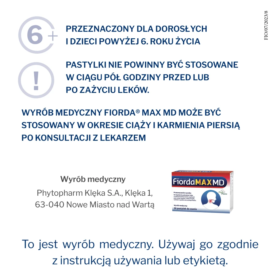 Фіорда Макс МД, 30 пастилок: ціни та характеристики