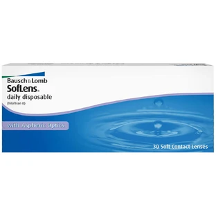 Bausch+Lomb Soflens Daily Disposable 8.6, сочевиця контактна, 1 zi, -6.00, 30 шт.