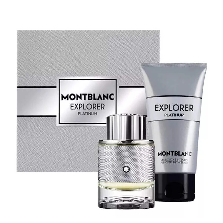 Mont Blanc Explorer Platinum Set Парфюмированная вода, 60 мл + гель для душа, 100 мл: цены и характеристики