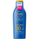 Увлажняющий лосьон SPF30 Protect & Moisture Sun, 200 мл, Nivea