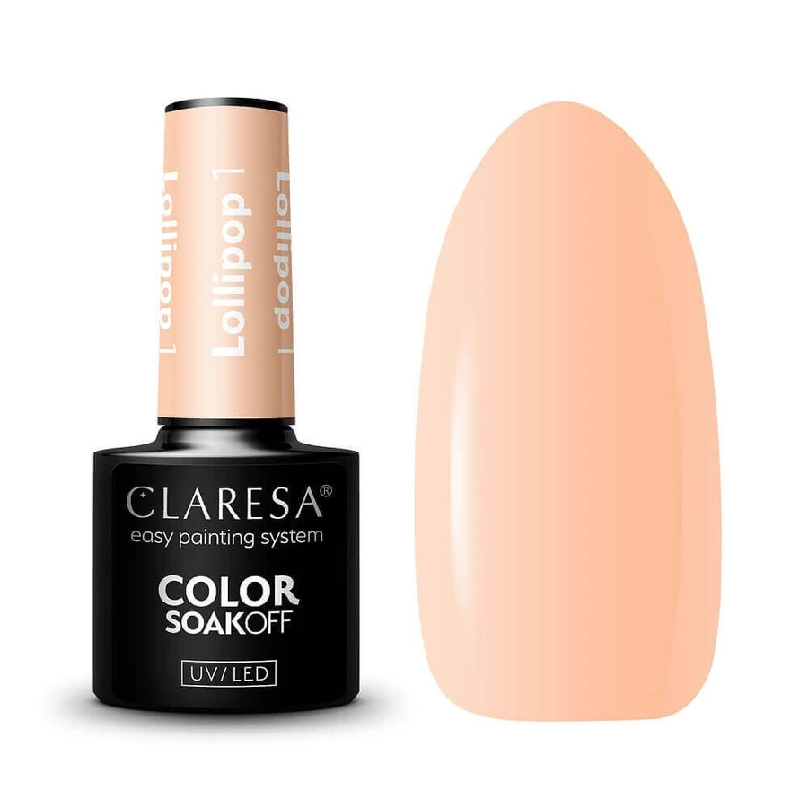 Гибридный лак для ногтей Claresa Soak Off UV/LED Lollipop 1,5 г: цены и характеристики