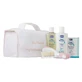 Chicco Baby Moments Pink Жидкость для стирки, 200 мл + Лосьон для тела, 200 мл + Парфюмерная вода, 100 мл + Щётка и расчёска + Косметичка
