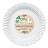 CleanPac, бумажные тарелки 23 см, 25 шт.