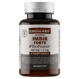 Singularis, Ginger Forte Bioperine 500 мг + 2 мг, 60 капсул