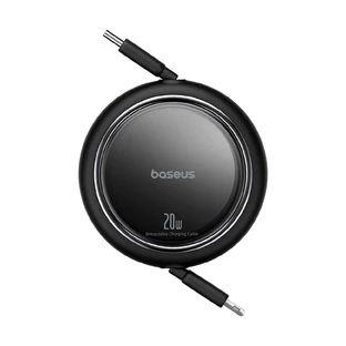 Выдвижной кабель Baseus Free2Pull USB-C/Lightning 20 Вт, 1 м, черный