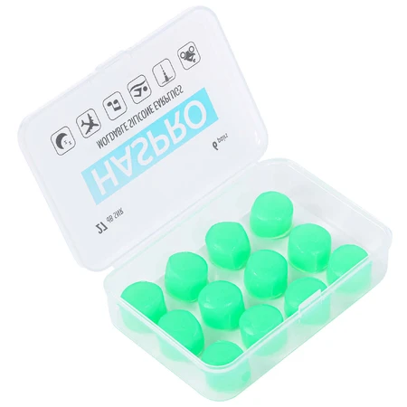Haspro, dopuri de urechi turnate cu aloe vera, 12 bucăți: цены и характеристики