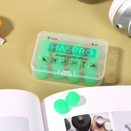 Haspro, dopuri de urechi turnate cu aloe vera, 12 bucăți: цены и характеристики