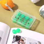 Haspro, dopuri de urechi turnate cu aloe vera, 12 bucăți: цены и характеристики