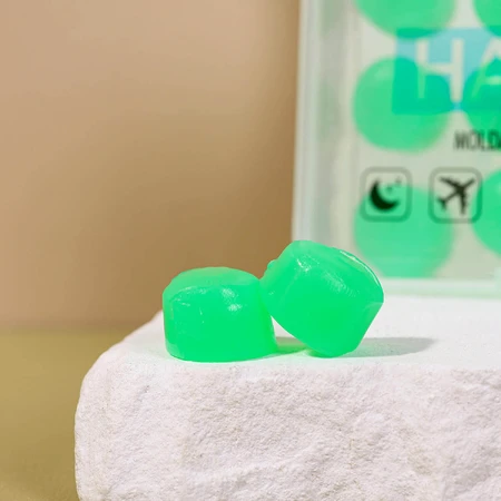 Haspro, dopuri de urechi turnate cu aloe vera, 12 bucăți: цены и характеристики