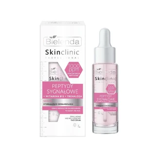Стимулирующая и омолаживающая сыворотка Bielenda Skin Clinic Professional Signal Peptides, 30 мл