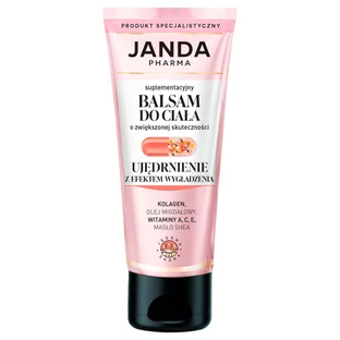 Janda Pharma, loțiune corporală suplimentară, cu efect de întărire și netezire, 200 ml