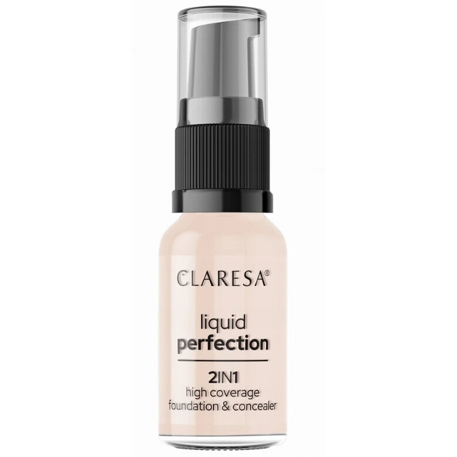 Claresa Liquid Perfect Concealer 2in1 101, 34 г: ціни та характеристики