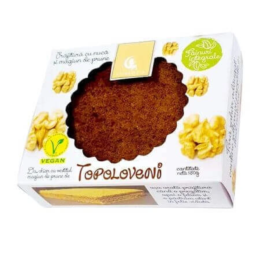 Пирог с грецким орехом и сливовым джемом, 150 г, Hiper Ambrozia: цены и характеристики