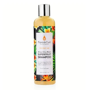 Flora & Curl African Citrus Bloom Superfruit Шампунь для кучерявого волосся, 300 мл