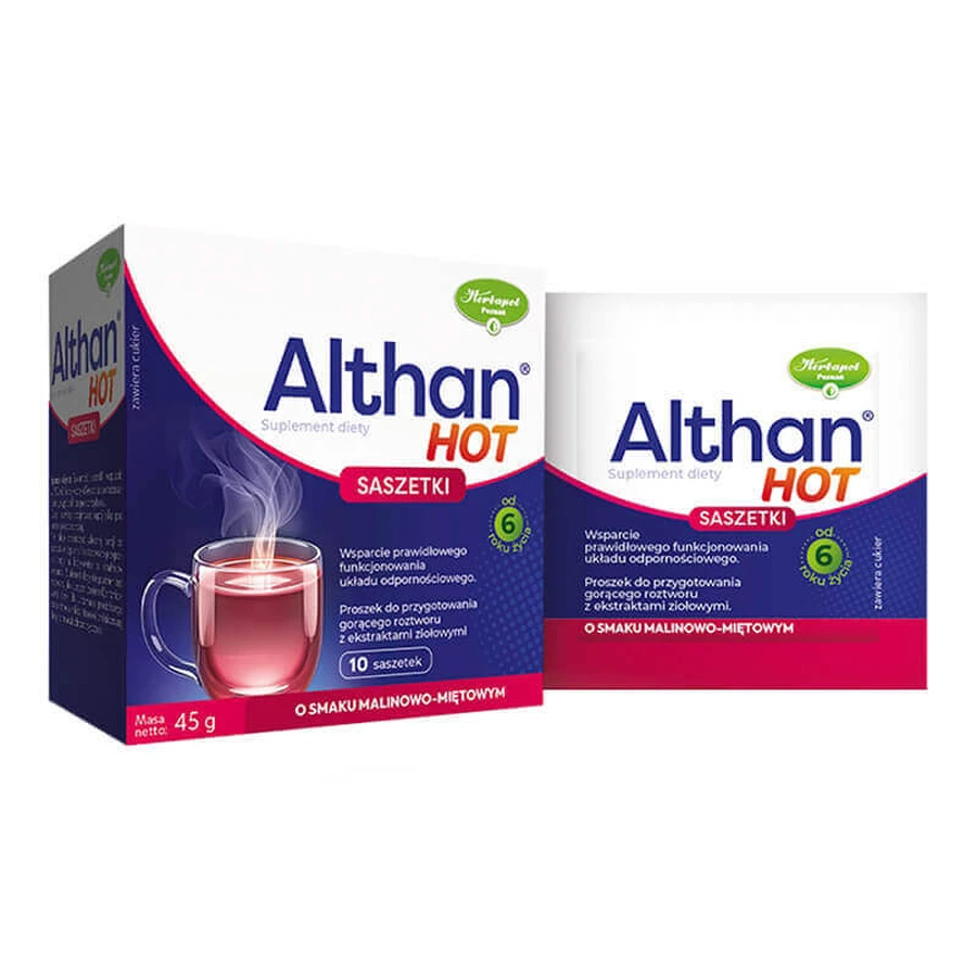 Althan Hot, 10 pliculețe: цены и характеристики