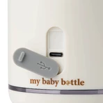 MyBabyBottle, biberon portable, încălzitor de apă și lapte pentru bebeluși, alb: ціни та характеристики