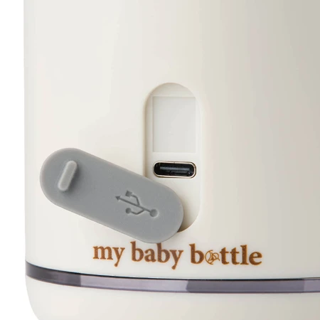 MyBabyBottle, biberon portable, încălzitor de apă și lapte pentru bebeluși, alb: ціни та характеристики