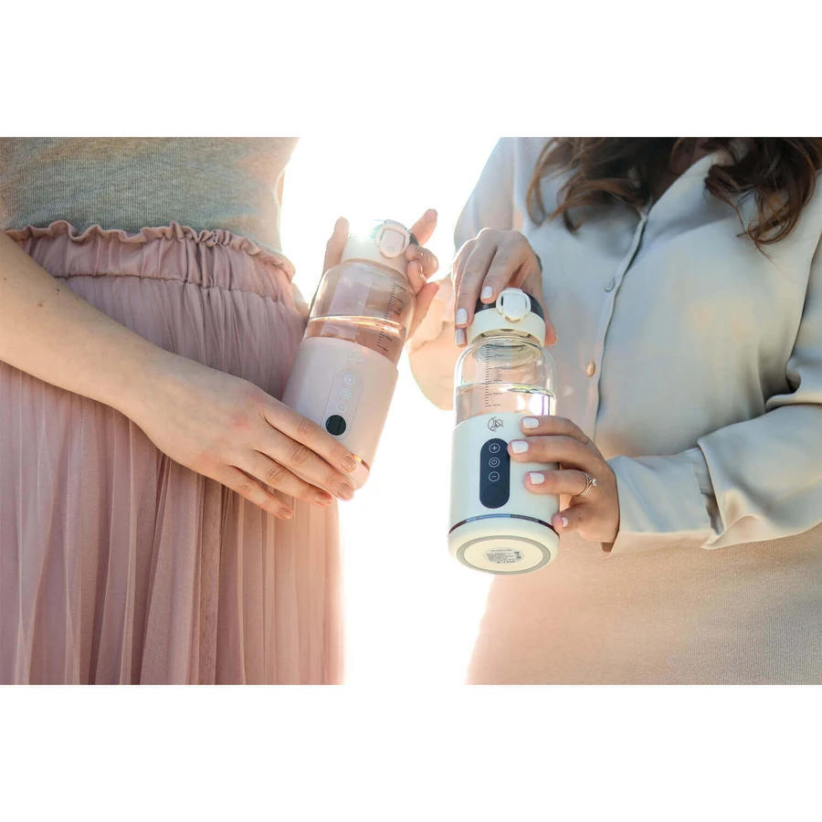 MyBabyBottle, biberon portable, încălzitor de apă și lapte pentru bebeluși, alb: ціни та характеристики