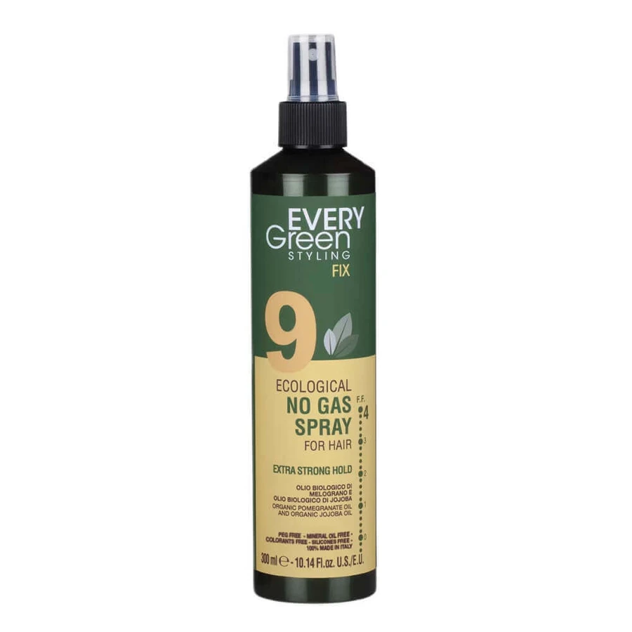 Every Green 9 Eco No Gas Strong Hold Экологичный лак для волос сильной фиксации, 300 мл: цены и характеристики