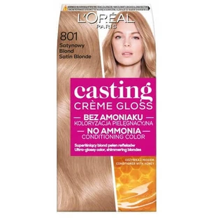 L'oreal Casting Dye 801 Satin Blonde, 48 мл + 72 мл + 60 мл