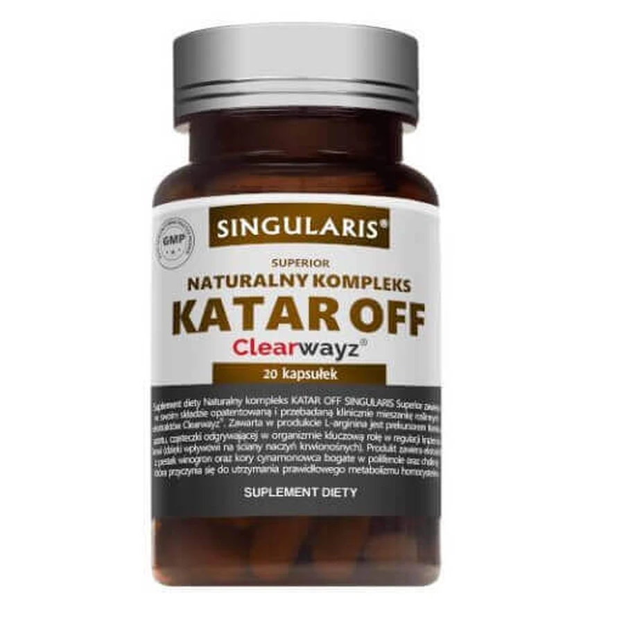 Singularis Natural Cold & Flu Complex, 20 капсул: ціни та характеристики