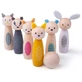 Набір для боулінгу, 2 роки+, Happy animals, BigJigs