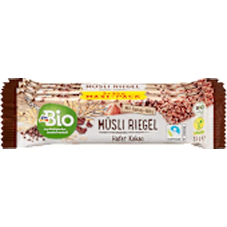 dmBio Muesli овсяный батончик гранола какао макси-пакет, 105 г: цены и характеристики