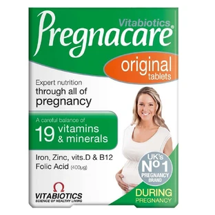 Vitabiotics Pregnacare Original для беременных, 30 таблеток