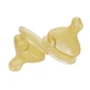 NUK First Choice+, tetină pentru biberon, latex, mărimea M, 701236, 0-6 luni, 2 bucăți