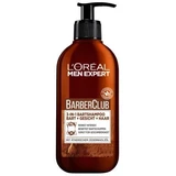 L Oréal Men Expert, BarberClub, Шампунь для бороди 3 в 1, 200 мл