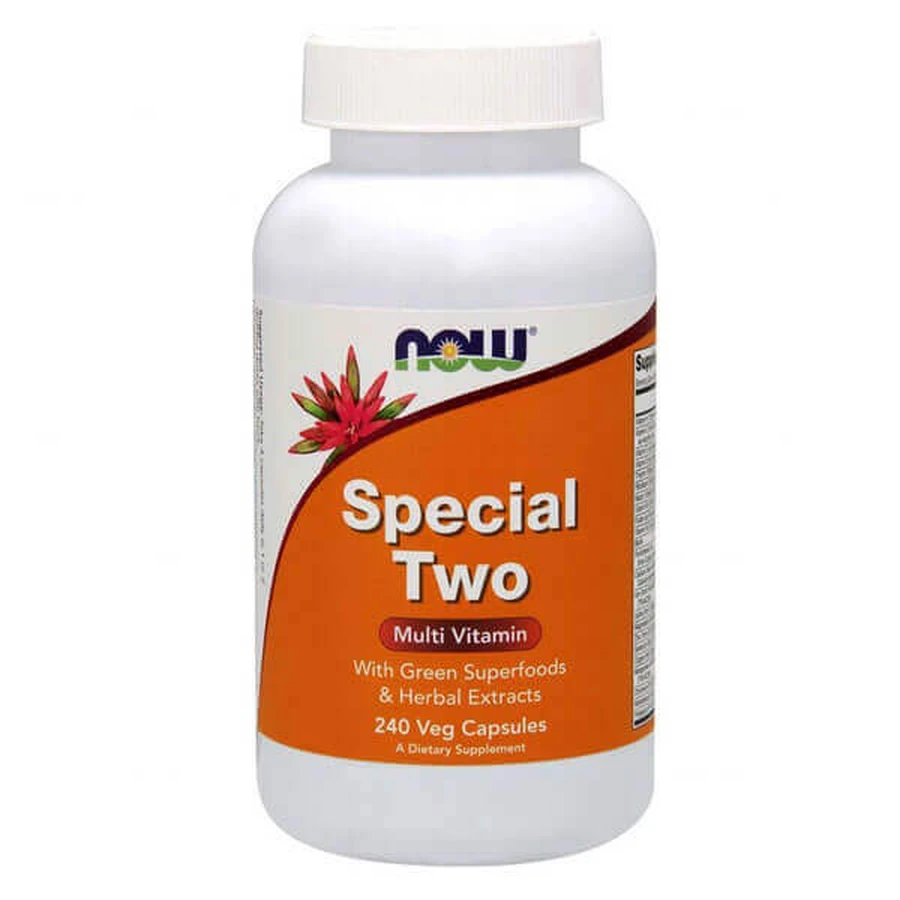 Now Foods Special Two, вітамінно-мінеральний комплекс, 240 вегетаріанських капсул: ціни та характеристики