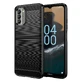 Карбоновий силіконовий чохол для Nokia G400, чорний
