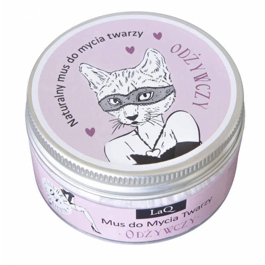 Питательный очищающий мусс для лица LaQ Nourishing Facial Mousse Cat, 100 мл: цены и характеристики