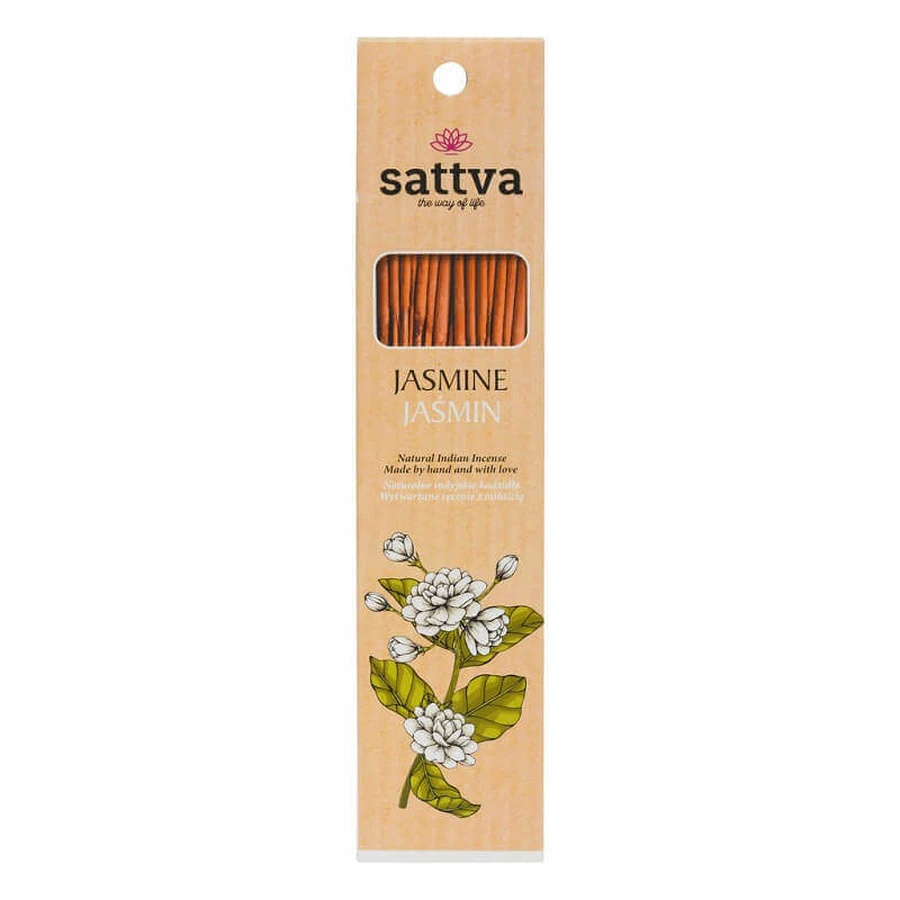 Sattva Natural Indian Incense Індійський жасминовий ладан, 15 паличок: ціни та характеристики