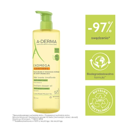 Набор A-Derma Exomega Control, улей де дюш эмолиент, пилюля, используемая для лечения, де-ла-наштере, 750 мл + крем-де-эмолиент, пилюля, используемая для лечения, 400 мл: цены и характеристики