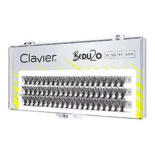 Clavier BeDU2O Double Volume Eyelash Tufts Mix 9-10-11 мм