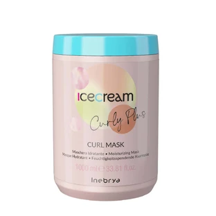 Inebrya Ice Cream Curly Plus зволожуюча маска для кучерявого та хвилястого волосся, 1000 мл