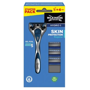 Обычная бритва Wilkinson Hydro 5 Skin Protection с 1 сменным лезвием + 4 картриджами