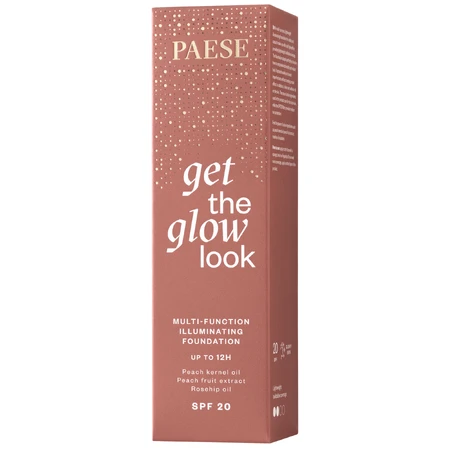 Paese Get The Glow Look, багатозадачний багатофункціональний освітлювач, 1N bej deschis, 30 мл: ціни та характеристики