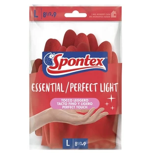 Spontex, хозяйственные перчатки, размер L, 2 пары