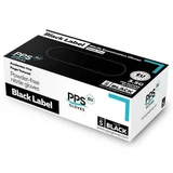 Перчатки PPS Black Label PPS черные нитриловые, размер S, 100 штук, PPS Gloves