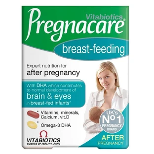 Vitabiotics Pregnacare Breast-feeding для кормящих матерей, 84 таблетки/капсулы