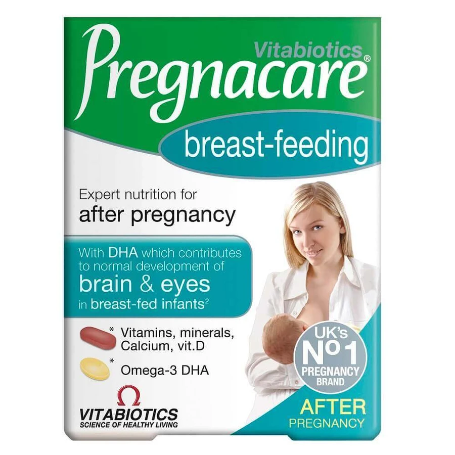 Vitabiotics Pregnacare Breast-feeding для кормящих матерей, 84 таблетки/капсулы: цены и характеристики