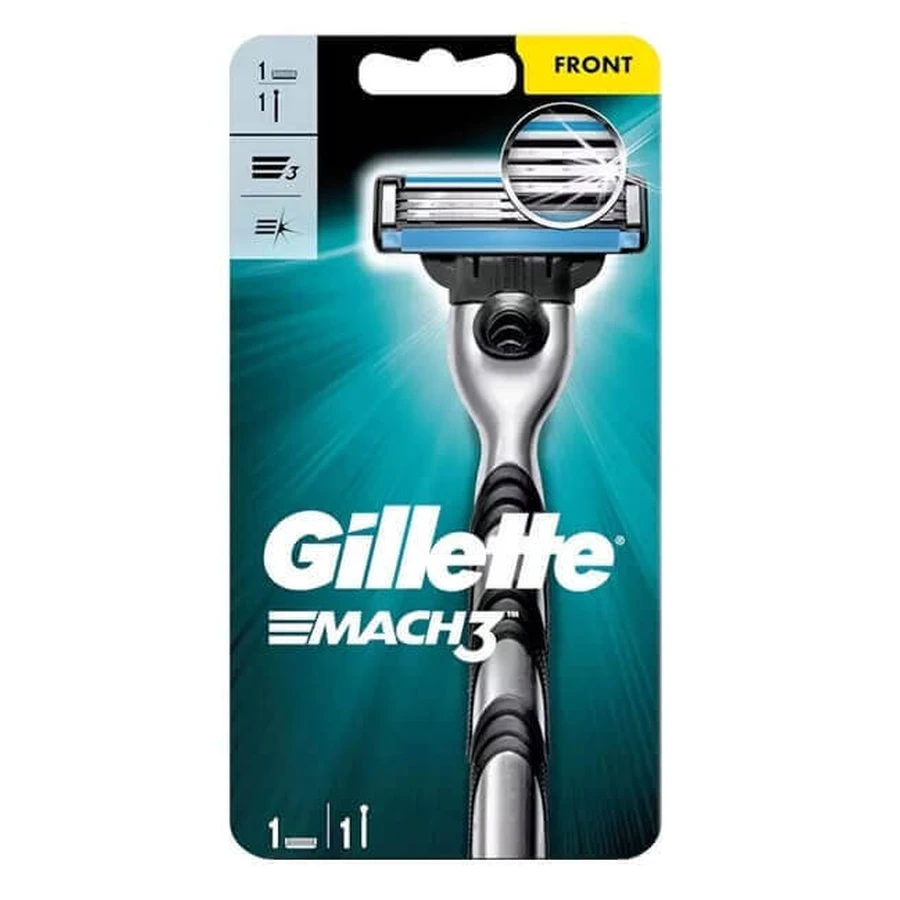 Gillette, Mach3, Razor, 1 шт: ціни та характеристики