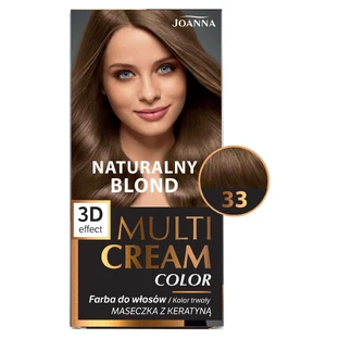 Кремовая краска для волос Joanna Multi Cream Color, оттенок 33, натуральный блонд